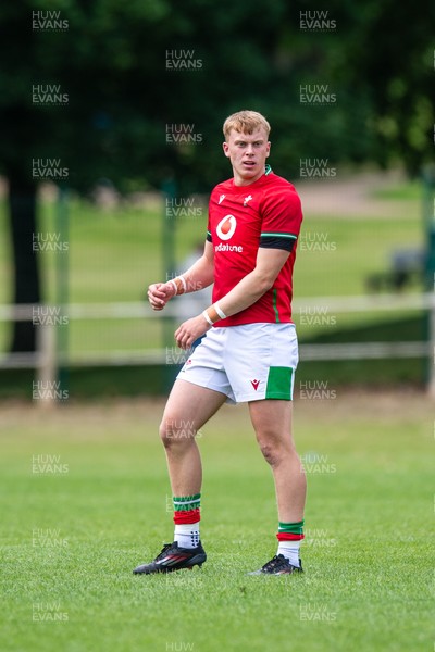 060625 - Wales U20 v England U20 - U20 World Championship Warm Up - Lewis Edwards of Wales