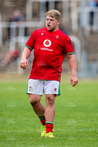 060625 - Wales U20 v England U20 - U20 World Championship Warm Up - Cam Tyler-Grocott of Wales