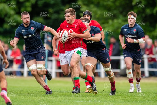 060625 - Wales U20 v England U20 - U20 World Championship Warm Up - Osian Darwin-Lewis of Wales