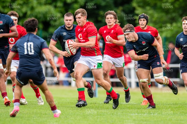 060625 - Wales U20 v England U20 - U20 World Championship Warm Up - Osian Darwin-Lewis of Wales
