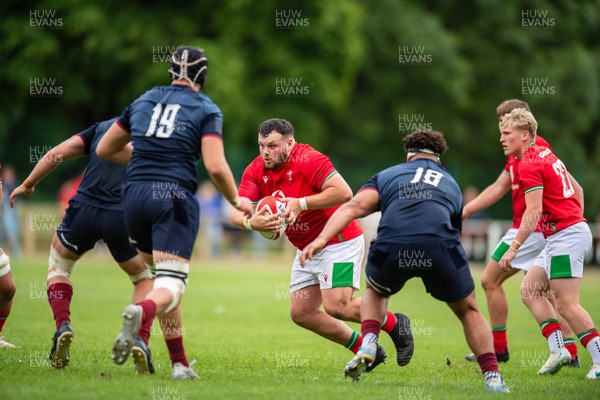 060625 - Wales U20 v England U20 - U20 World Championship Warm Up - Louie Trevett of Wales
