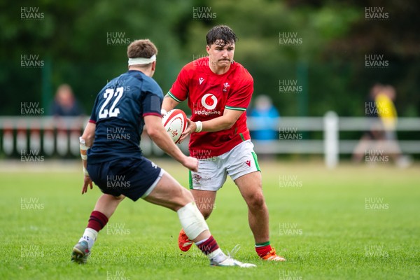 060625 - Wales U20 v England U20 - U20 World Championship Warm Up - Evan Wood of Wales