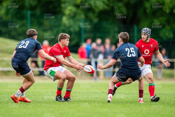 060625 - Wales U20 v England U20 - U20 World Championship Warm Up - Osian Darwin-Lewis of Wales