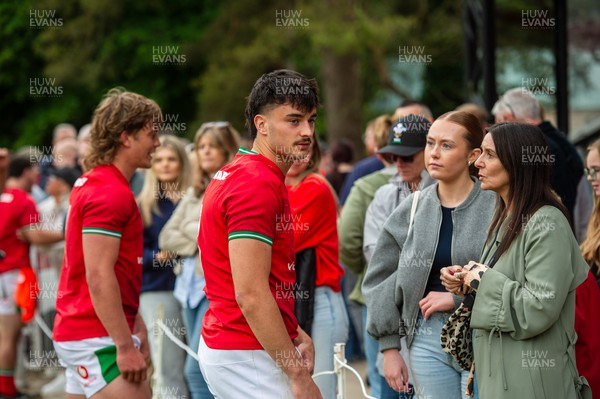 060625 - Wales U20 v England U20 - U20 World Championship Warm Up - Players greet fans after the match