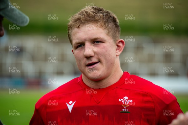 060625 - Wales U20 v England U20 - U20 World Championship Warm Up - Dylan Alford of Wales