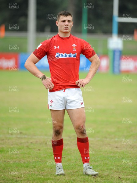 120619 - Wales U20 v Fiji U20 - World Rugby Under 20 Championship -  Deon Smith of Wales