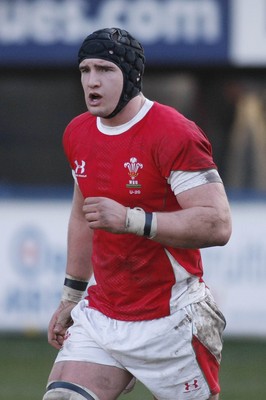 26.02.10 Wales U20's v France U20's - Under 20 Six Nations Championship - Wales' Jamie Thomas. 