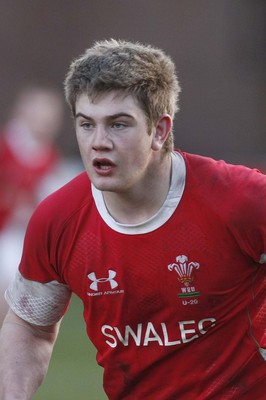 26.02.10 Wales U20's v France U20's - Under 20 Six Nations Championship - Wales' Rhodri Jones. 