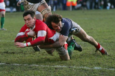26.02.10 Wales U20's v France U20's - Under 20 Six Nations Championship - Wales' Kristian Phillips. 