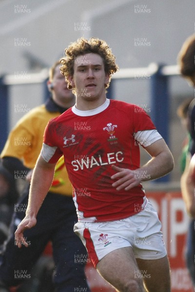 26.02.10 Wales U20's v France U20's - Under 20 Six Nations Championship - Wales' James Loxton. 