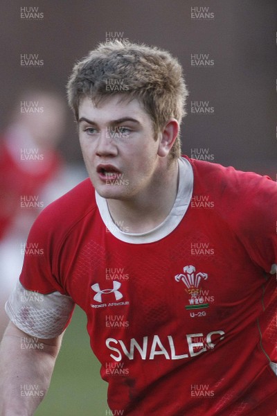 26.02.10 Wales U20's v France U20's - Under 20 Six Nations Championship - Wales' Rhodri Jones. 