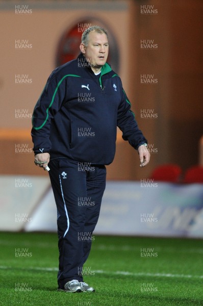 11.03.11 - Wales Under 20 v Ireland Under 20 - Under 20 Six Nations - Ireland Under 20 head coach Mike Ruddock. 