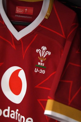 150326 - Wales U20 v Italy U20 - U20 Six Nations Championship - The Wales dressing room before the match
