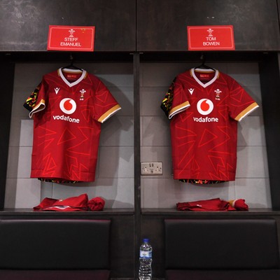 150326 - Wales U20 v Italy U20 - U20 Six Nations Championship - The Wales dressing room before the match