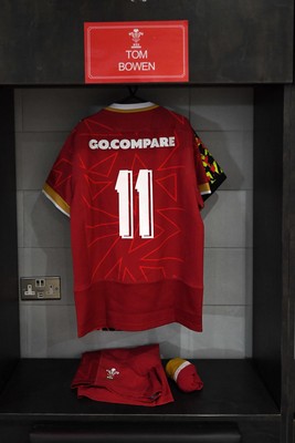150326 - Wales U20 v Italy U20 - U20 Six Nations Championship - The Wales dressing room before the match