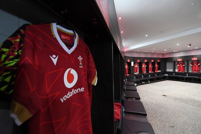 150326 - Wales U20 v Italy U20 - U20 Six Nations Championship - The Wales dressing room before the match