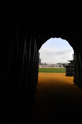 150326 - Wales U20 v Italy U20 - U20 Six Nations Championship - A general view of Rodney Parade before the match