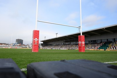 150326 - Wales U20 v Italy U20 - U20 Six Nations Championship - A general view of Rodney Parade before the match