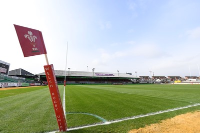 150326 - Wales U20 v Italy U20 - U20 Six Nations Championship - A general view of Rodney Parade before the match