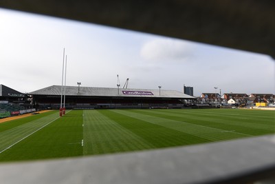 150326 - Wales U20 v Italy U20 - U20 Six Nations Championship - A general view of Rodney Parade before the match