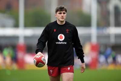 150326 - Wales U20 v Italy U20 - U20 Six Nations Championship - Osian Darwin-Lewis of Wales