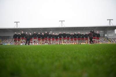 150326 - Wales U20 v Italy U20 - U20 Six Nations Championship - Wales anthem
