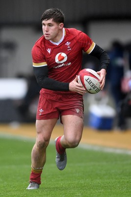 150326 - Wales U20 v Italy U20 - U20 Six Nations Championship - Steffan Emanuel of Wales
