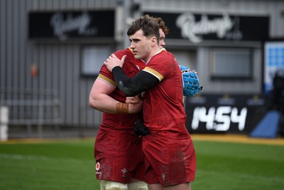 150326 - Wales U20 v Italy U20 - U20 Six Nations Championship - Osian Williams of Wales at full time