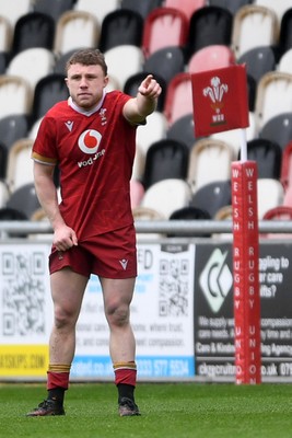 150326 - Wales U20 v Italy U20 - U20 Six Nations Championship - Tom Bowen of Wales