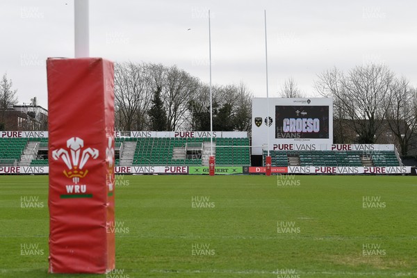 150326 - Wales U20 v Italy U20 - U20 Six Nations Championship - A general view of Rodney Parade before the match