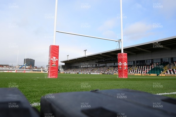 150326 - Wales U20 v Italy U20 - U20 Six Nations Championship - A general view of Rodney Parade before the match