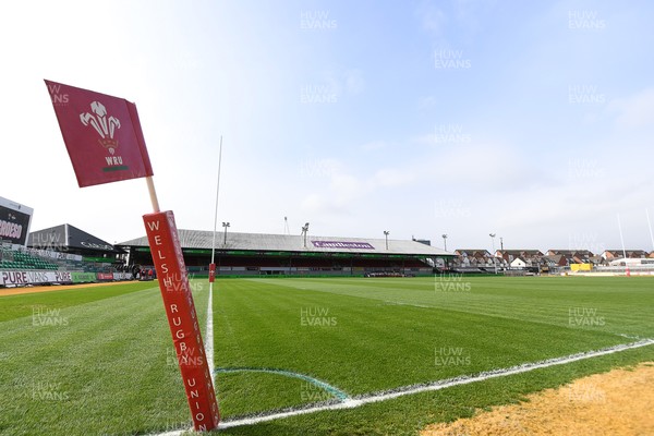 150326 - Wales U20 v Italy U20 - U20 Six Nations Championship - A general view of Rodney Parade before the match