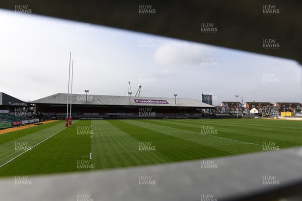 150326 - Wales U20 v Italy U20 - U20 Six Nations Championship - A general view of Rodney Parade before the match