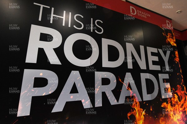 150326 - Wales U20 v Italy U20 - U20 Six Nations Championship - A general view of Rodney Parade before the match