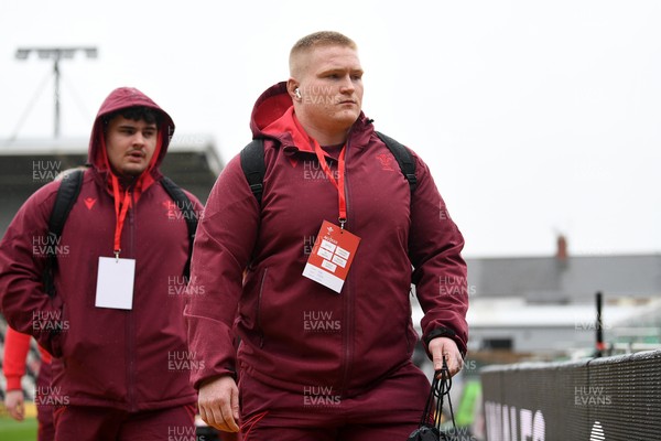 150326 - Wales U20 v Italy U20 - U20 Six Nations Championship - Wales players arrive at the stadium