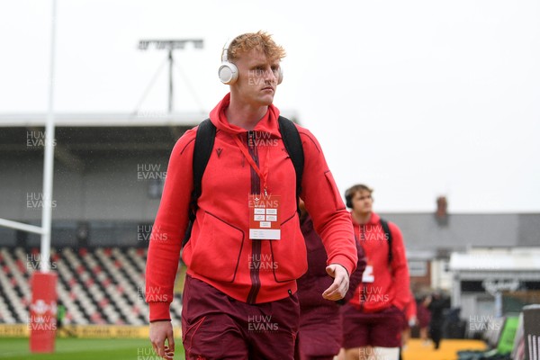 150326 - Wales U20 v Italy U20 - U20 Six Nations Championship - Wales players arrive at the stadium
