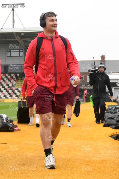 150326 - Wales U20 v Italy U20 - U20 Six Nations Championship - Wales players arrive at the stadium