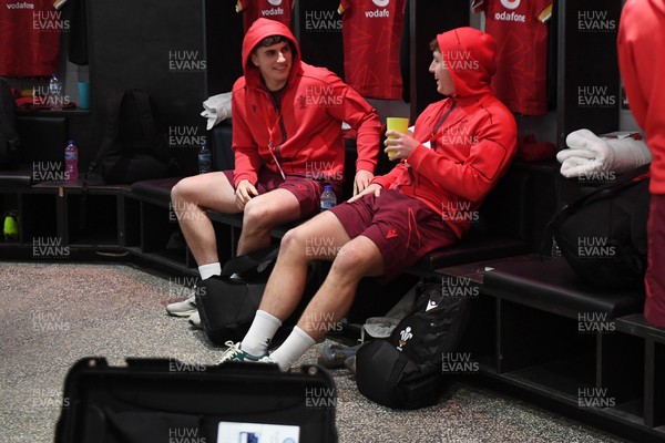 150326 - Wales U20 v Italy U20 - U20 Six Nations Championship - Wales players arrive at the stadium