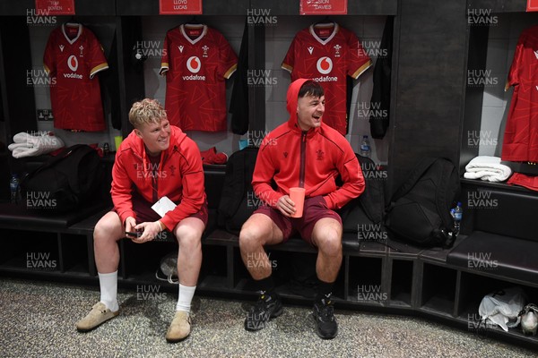 150326 - Wales U20 v Italy U20 - U20 Six Nations Championship - Wales players arrive at the stadium