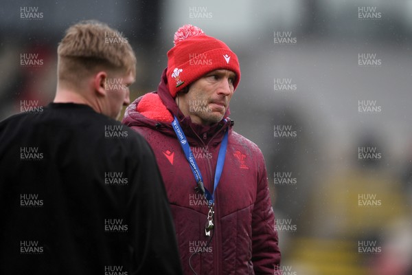 150326 - Wales U20 v Italy U20 - U20 Six Nations Championship - Wales head coach, Richard Whiffin