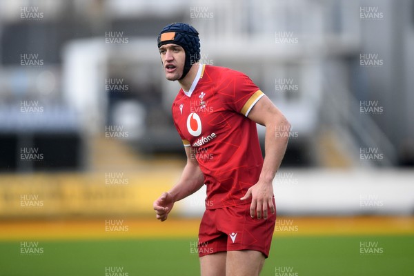150326 - Wales U20 v Italy U20 - U20 Six Nations Championship - Dylan Scott of Wales