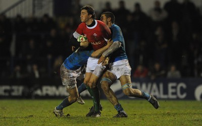 19.03.10 - Wales Under 20 v Italy Under 20 - Under 20 Six Nations 2010 - Matthew Jarvis of Wales. 