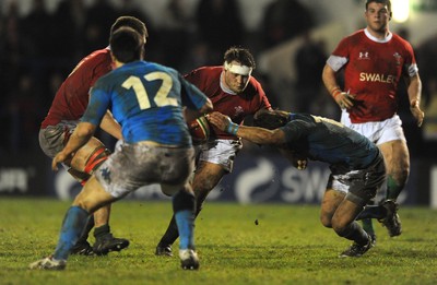 19.03.10 - Wales Under 20 v Italy Under 20 - Under 20 Six Nations 2010 - Rhys Williams of Wales. 