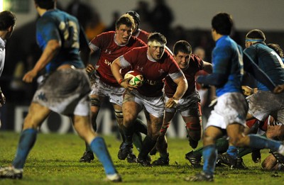 19.03.10 - Wales Under 20 v Italy Under 20 - Under 20 Six Nations 2010 - Rhys Williams of Wales. 