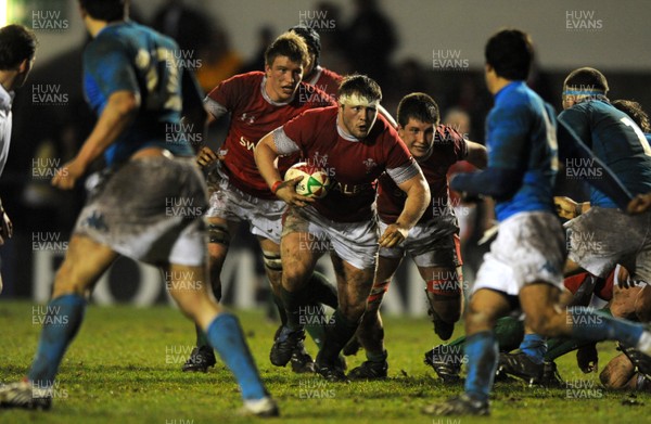 19.03.10 - Wales Under 20 v Italy Under 20 - Under 20 Six Nations 2010 - Rhys Williams of Wales. 