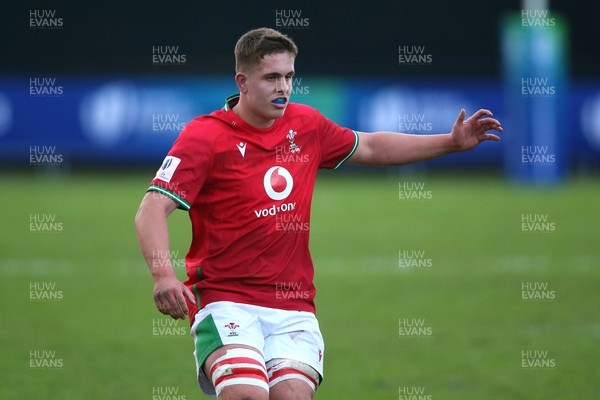 240623 - Wales v New Zealand - World Rugby U20 Championship - Evan Hill of Wales