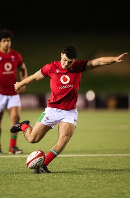 020224 - Wales v Scotland, U20 6 Nations 2024 - Harri Wilde of Wales