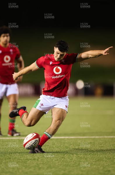 020224 - Wales v Scotland, U20 6 Nations 2024 - Harri Wilde of Wales