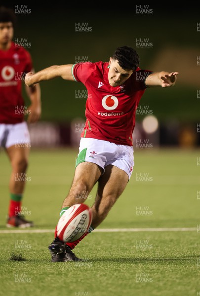 020224 - Wales v Scotland, U20 6 Nations 2024 - Harri Wilde of Wales