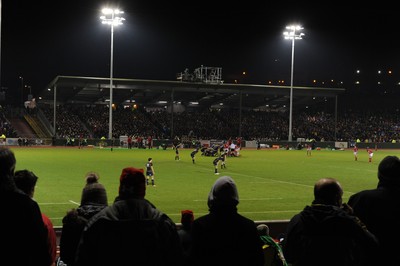 100212 - Wales Under 20 v Scotland Under 20 - Under 20 Six Nations -A general view of Eirias, Colwyn Bay